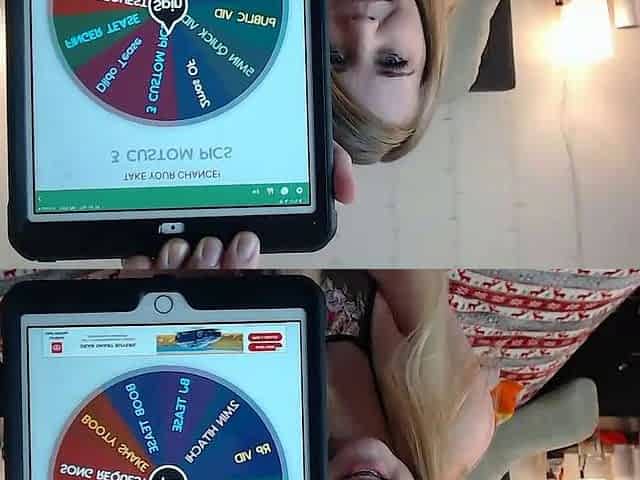 Blonde BBW Milf with Huge Boobs