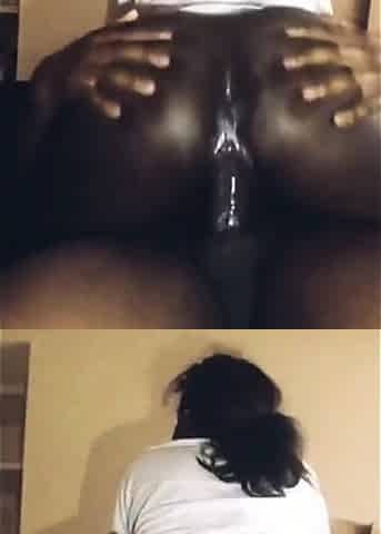 Big Black Booty Rides Hard