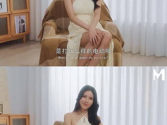 ModelMedia Asia - Fresh Pornstar Wan Fei-The shy female clerk from the snack stand's debut