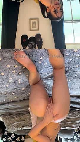 Brunette Solo Webcam Masturbation