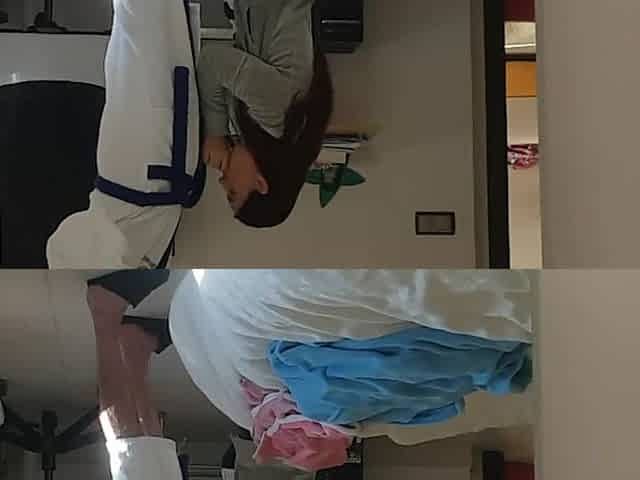 Oral-job after the shower