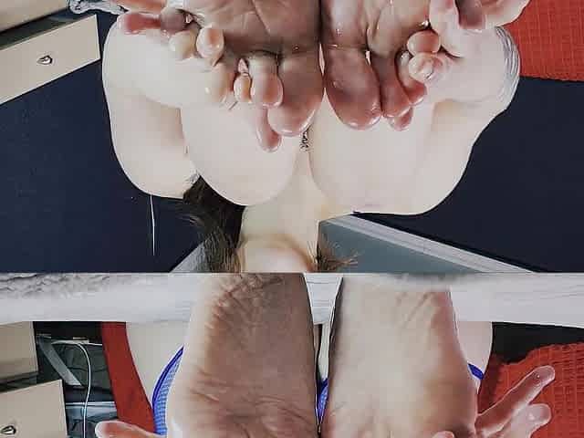 Oiled Feet ASMR - Slow Sole POV & Unfathomable Whisper Tease