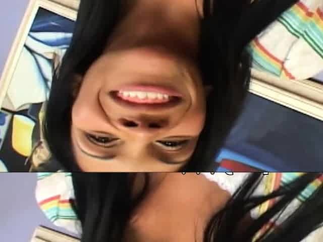 Busty Latina's facial fantasy come to life with gloppy jism