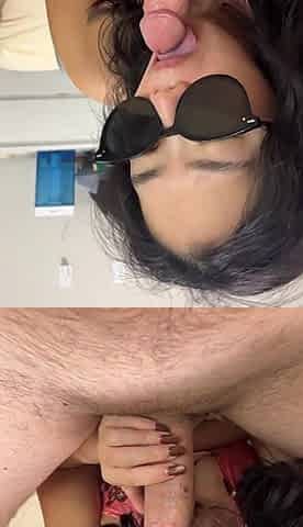 Insane Blowjob From Hot Traditional Chinese Girl - Huge Cumshot