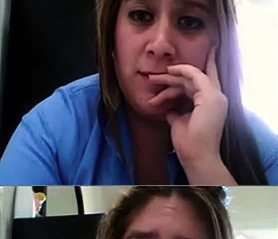 Lesbianas en la webcam