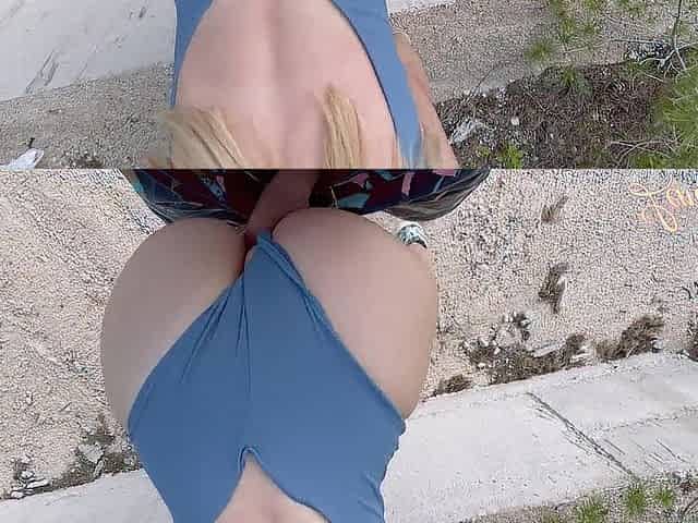 Let's bang on the road! Wild public sex in a greek island
