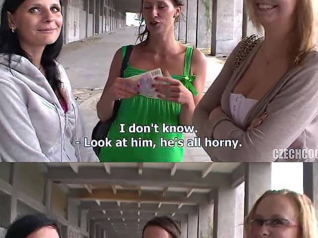 Czech bitches got cash to screw a rnadom stranger and make him groan from enjoyment