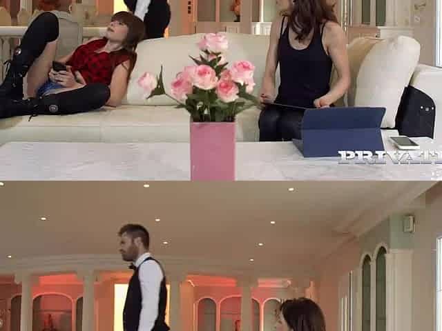 Intimate.com Rich sweetheart gets drilled by the butler