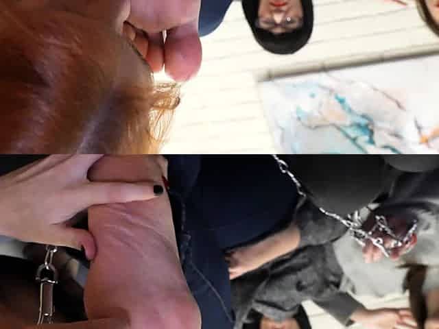 Lesbian girls foot fetish