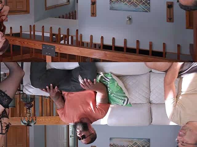 First Time with a Well Endowed Lover Her Husband Watches
