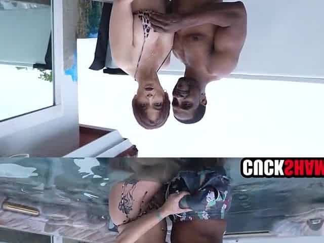 Cuckold Watches Concupiscent Wife Destroyed by BBC - Syren De Mer