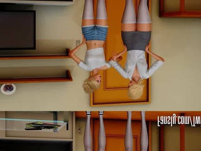 Femboy screws Step-mama and step-sister