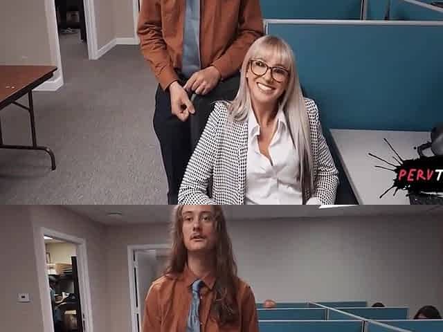 Katee V And Tony Rubino - Cheating Teen 18+ Talks On Phone With Boyfriend While Boss Fucks Her At Office 10 Min