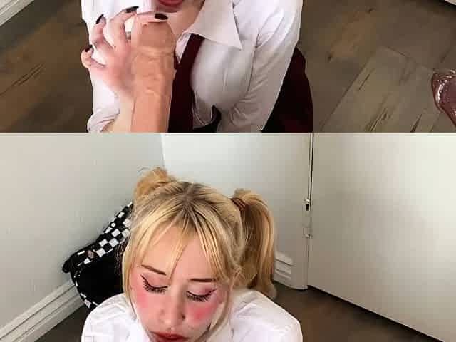lewdestbunnie - step-bro's blackmail gangbang