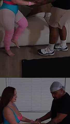 Kayla Davis Gets Huge Creampie While Getting Stretched