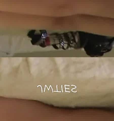 Footjob surprise