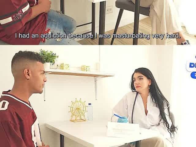mother I'd like to fuck doctora descubre dentro del pantallon de su paciente una BBC - DEEPTHORAT, LARGE BOOBS
