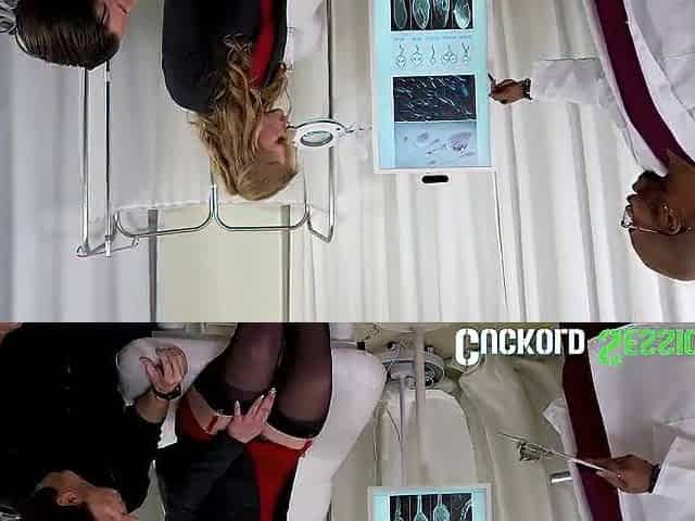 Fertility Doctor Breeds Wife With Giant Knob During the time that Small-Dong Hubby Watches