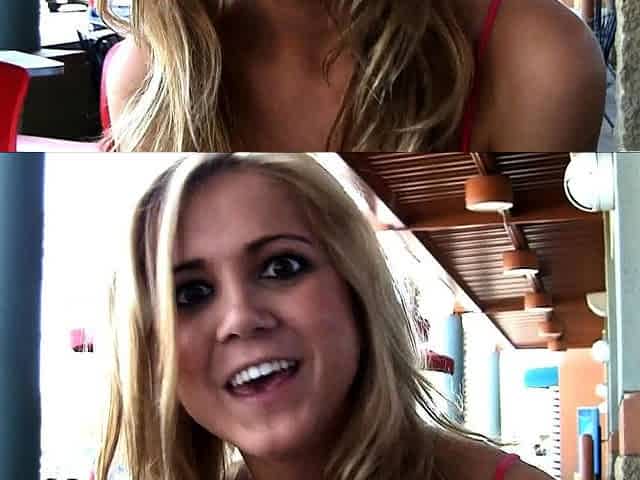 Solo masturbation of a beautiful amateur blonde
