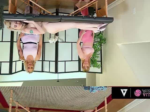 Blameless Birthday Massage Turns Into Wild Lesbo three-Way