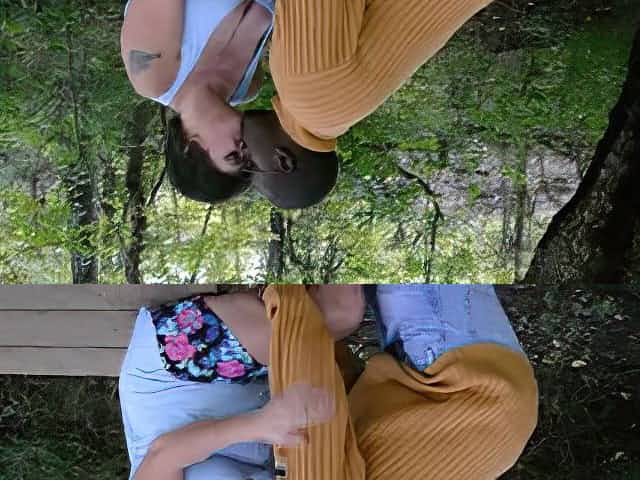 Granny dogging cuck cpl creampie finish part three