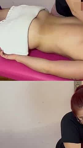Complete Happy Ending: Top View Massage with Oral and in the Mouth