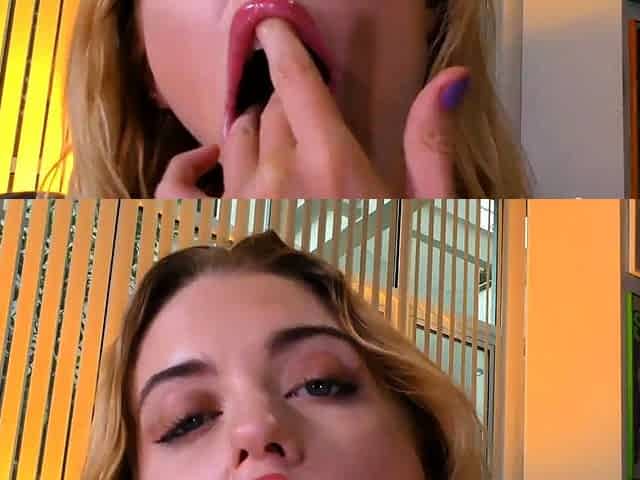 Blonde Chloe Cherry Teases My Cock Before Eating My Ass