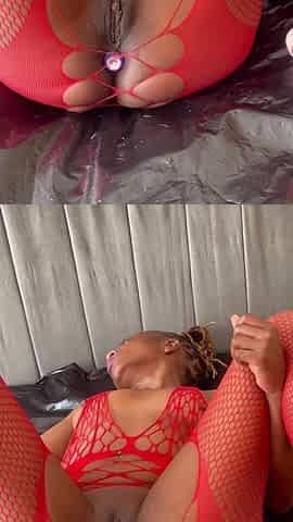 Fucked, Gaped, Squirted and Prolapsed by My Glass Dildo