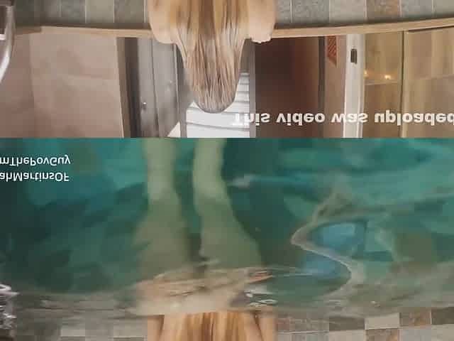Loira Brasileira - Pov: Entering The Pool With This Hot Brazilian Blonde And Grabbing Her Beautiful Ass