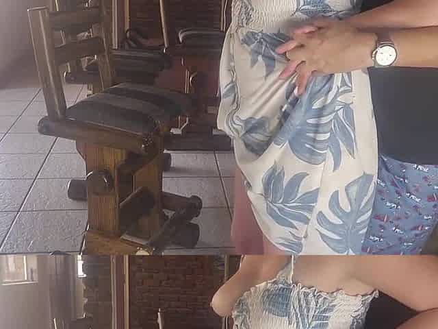 Fuck In The Bar Makes Her Legs Shake