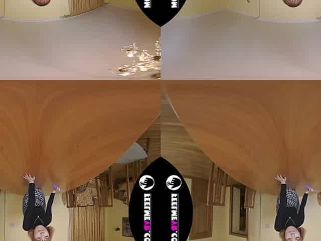 Lilly Mays Masturbates With A Vibrator On The Table