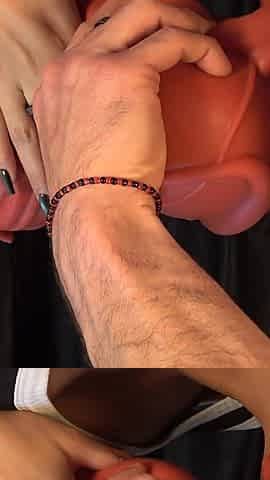 I Suck His Balls so Hard While He Enjoys Fucking That Succubus and I Eat the Cum. Full Video.