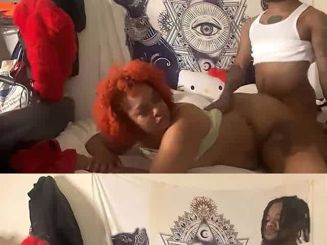 riding raw dog on daddies large ramrod