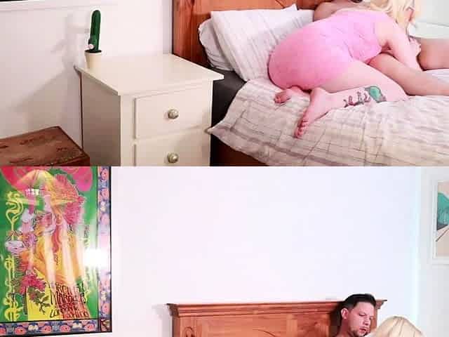 Identical Stepsister Surprise Visit Turns Naughty