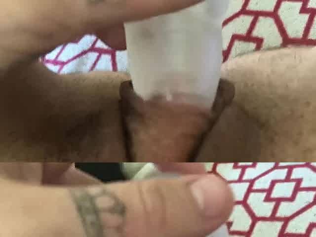 FTM bangs sleeve with penis