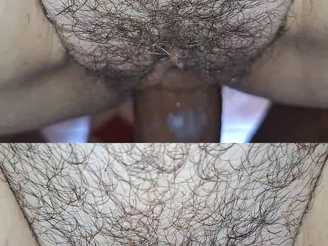 Creampie and Soaked Pussy