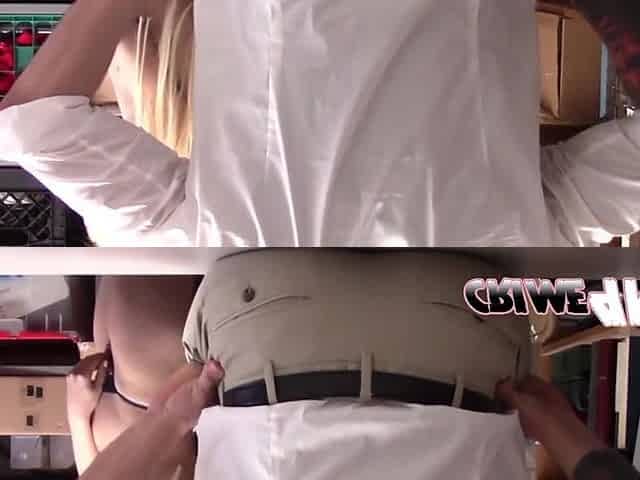 Innocent Babe Pounded By Security Guard