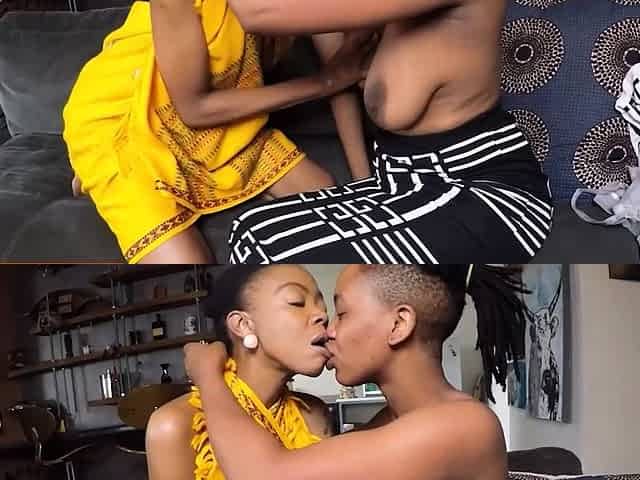 This BLACK LESBIAN dove right into PUSSY