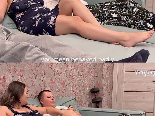 Stepmom caught 'em watching porn