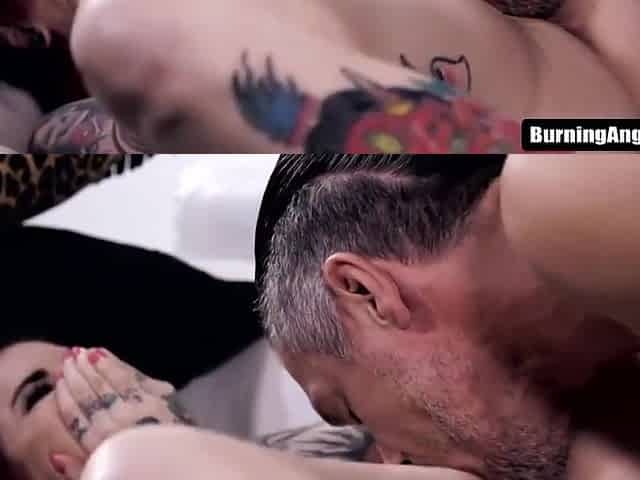 Emo Babes Are Having Group Sex In The Middle Of The Day, With A Handsome Guy