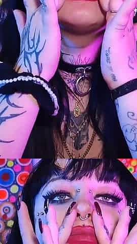 Horny Deedeelove Big Boobs Armpits and Nose Fetish Film