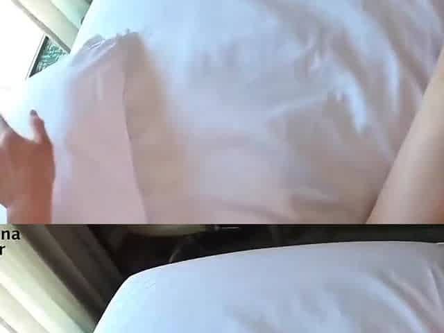 Sweet 22yo Mid-west Girl Requested By Fan Swallows 7inch Asian Dick 1/2 With Scarlett Hampton