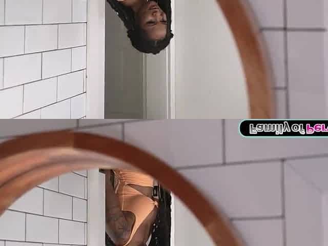 My black stepmom takes care of my boner