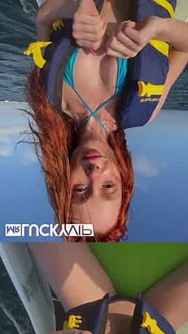 Public Jet Ski Blow Job With Lacy Lennon
