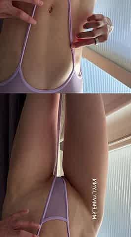 Sheer Lavender Lingerie Teddy
