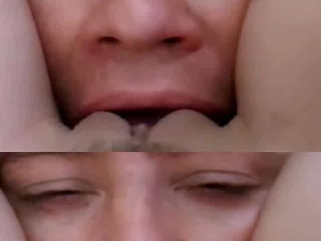 Close up BJ cumshot