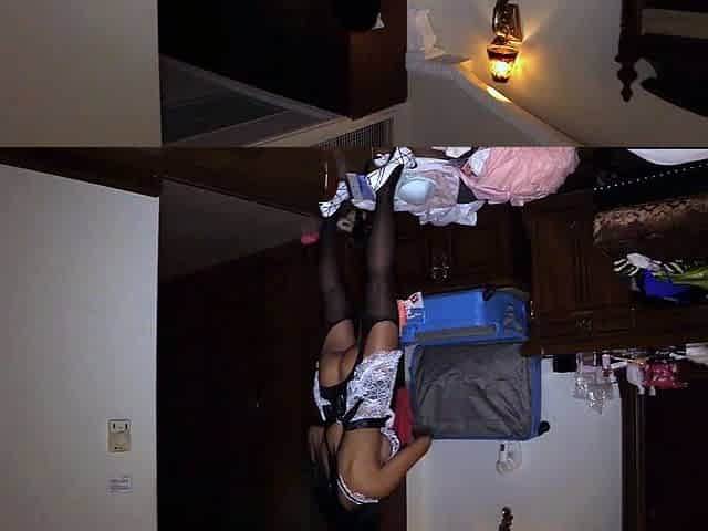 Busty Thai MILF in uniform fucks master