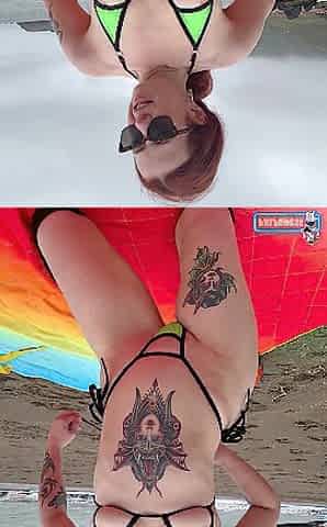 Caught Masturbating on the Exposed Beach