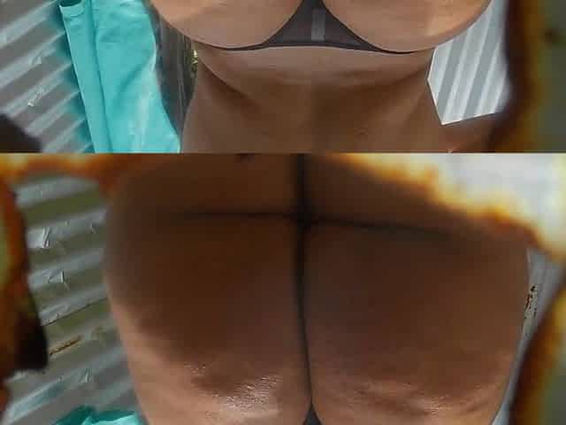 VOLUPTUOUS CUTIE RECORDED EXHIBITIONIST