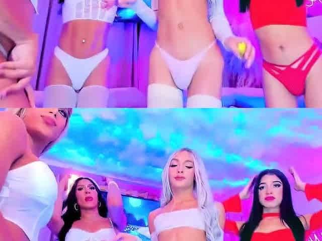 Nikki Sexxx busty blonde have group sex on couch